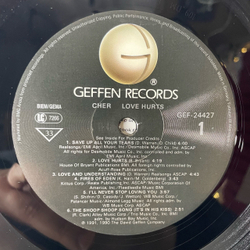 Винтажная виниловая пластинка LP Cher Love Hurts (Германия 1991)