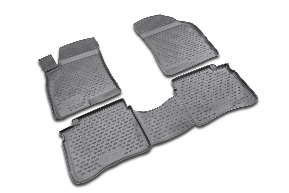 Коврики в салон для HYUNDAI Sonata V 2001-, 4 шт. (полиуретан) NLC.20.10.210K