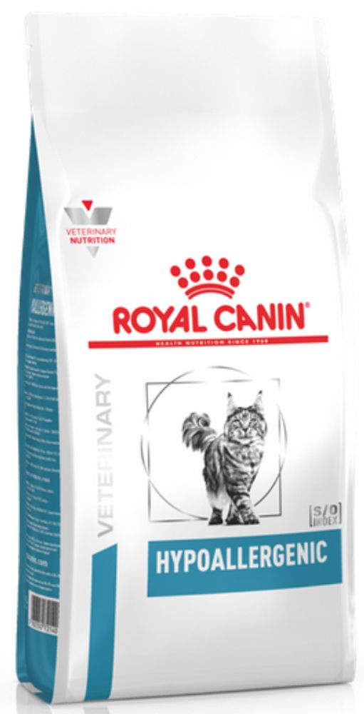 Сухой корм ROYAL CANIN Veterinary Diet Hypoallergenic для кошек при пищевой аллергии/непереносимости - 2,5 кг