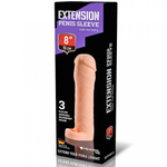 Насадка-удлинитель с кольцом Sitabella Extension sleeve, с тремя втулками, 19 х 4,8 см SB-006ES