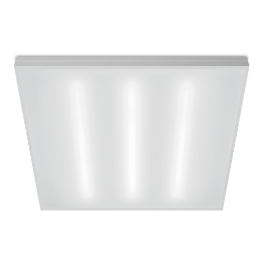 Светильник ОФИС ДВО01-001 27Вт 6500К IP40 Матовый 3100лм 595х595х40мм WOLTA PRO