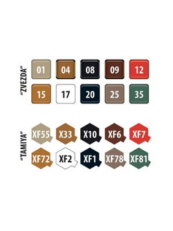 Сборная модель ZVEZDA Бриг "Меркурий", 1/100