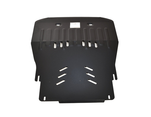 Защита картера и КПП (сталь 2 мм) для Audi A4 B7 2004-2009 (V - 1.8; 2.0TDi MT; 1.9TDI) Alfeco.ALF3034st