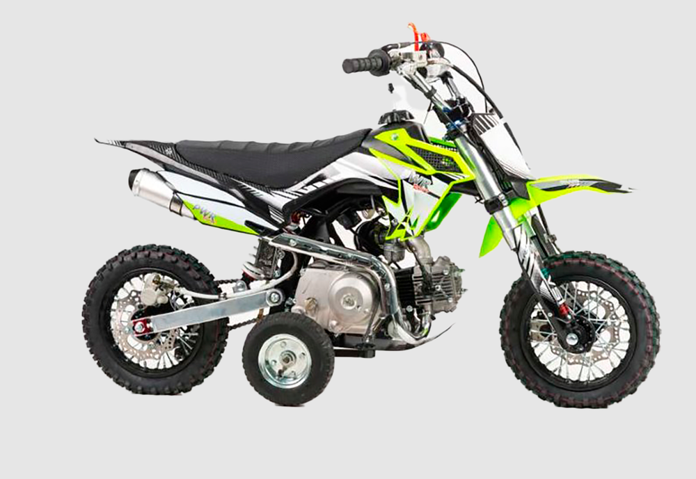 Питбайк PWR Racing FRZ 50 (2021) Зеленый
