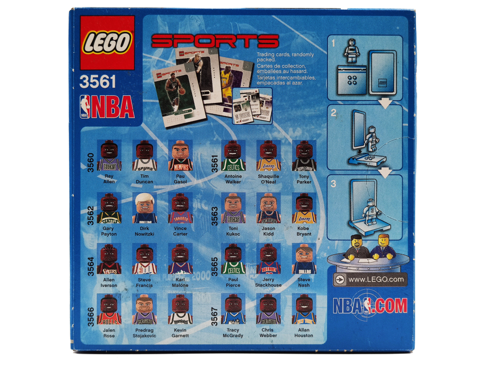 Конструктор LEGO Спорт 3561 Коллекционеры НБА # 2