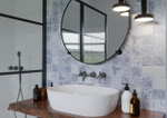 Folk blue wall 01 250х600 (1-й сорт)