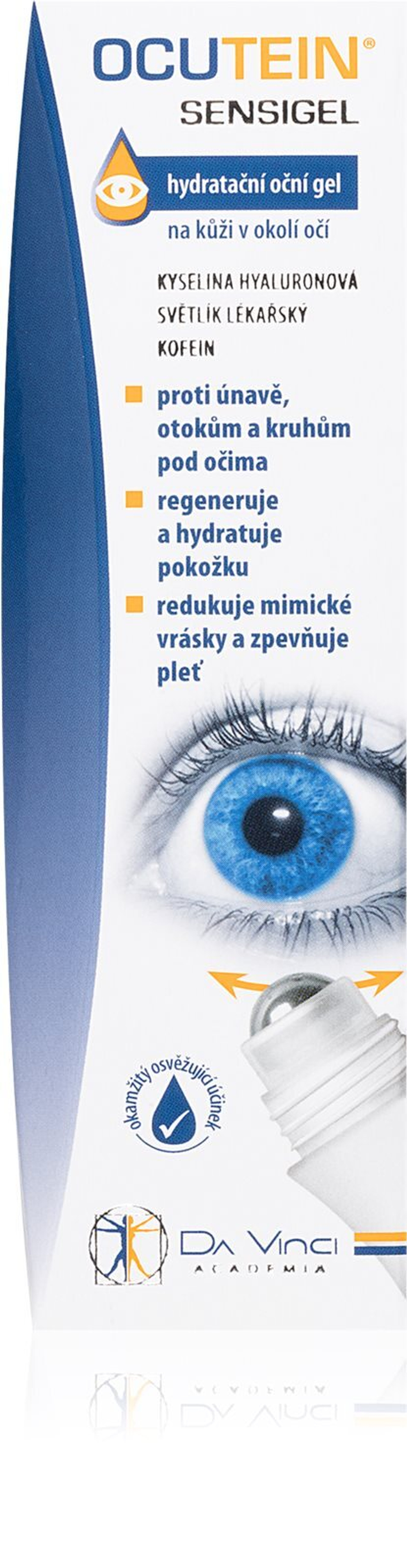 Da Vinci Academia Ocutein SENSIGEL - увлажняющий гель против темных кругов под глазами /   15  ml  / GTIN 8594059737274