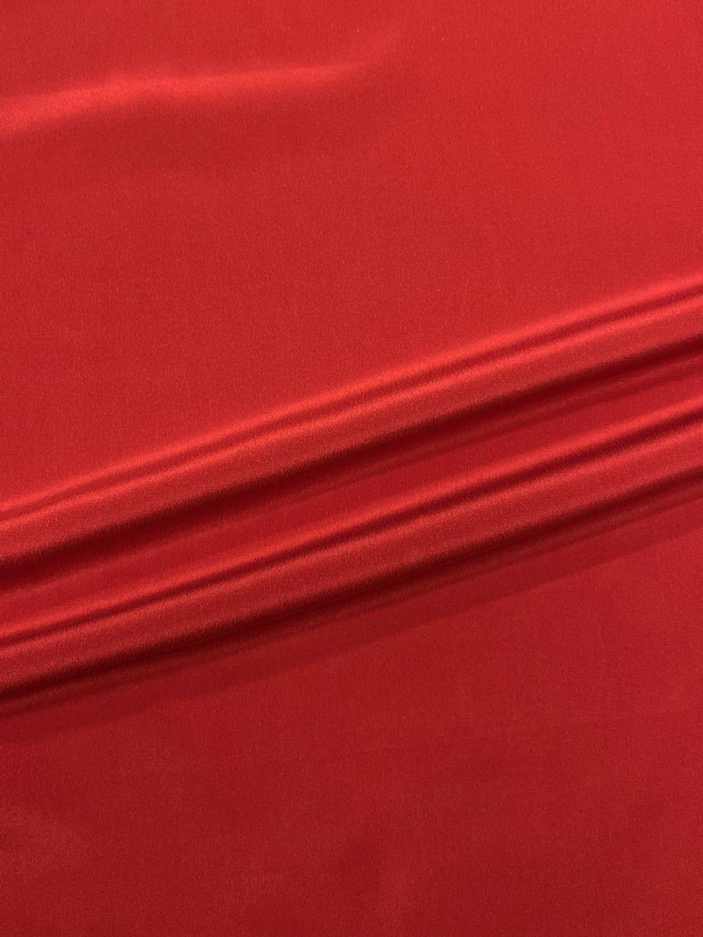 Шелк креп красный