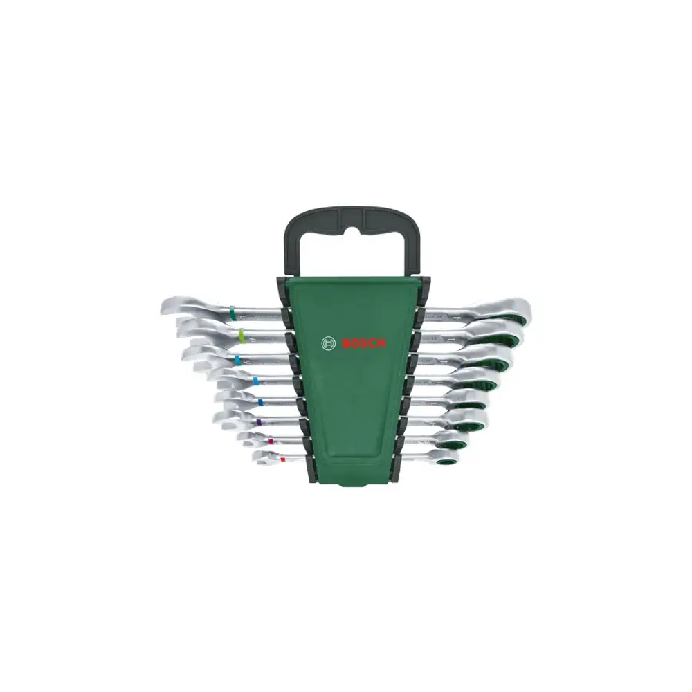 Набор комбинированных ключей с трещоткой 8 шт. BOSCH 1600A027PS