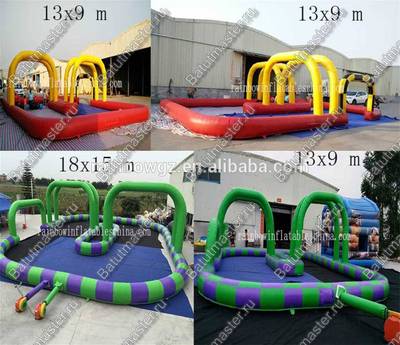 Надувная трасса "Мини", 13*9*2,5 м