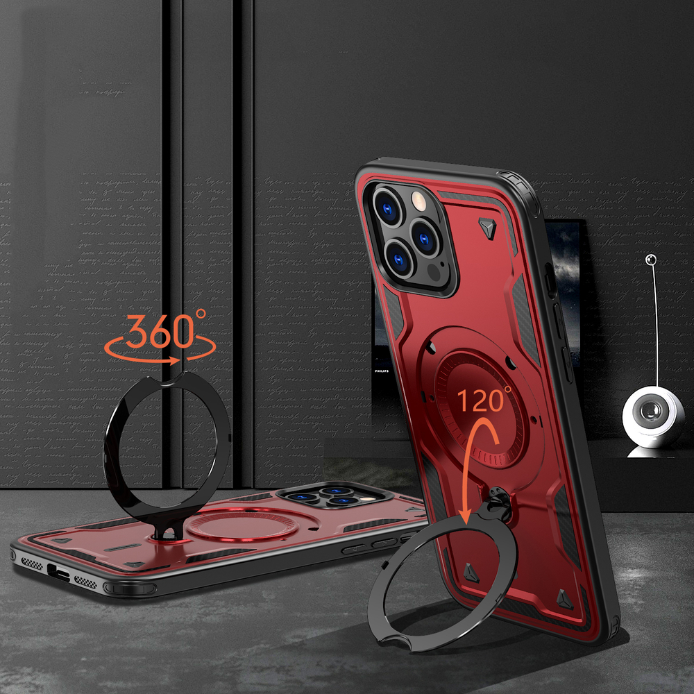 Чехол Magneto Case с кольцом для iPhone 12 Pro Max