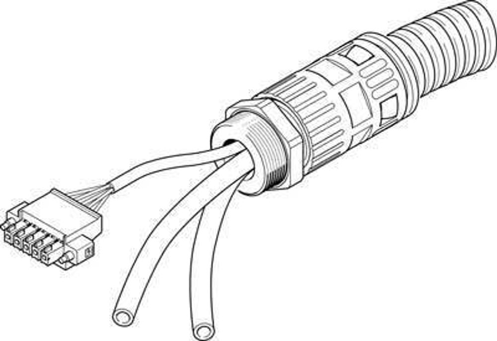 NHSB-A1-5-BLG5-LE5-PU8-2XBB Соединительный кабель