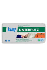 Штукатурка цементная фасадная Knauf УНТЕРПУТЦ  25 кг