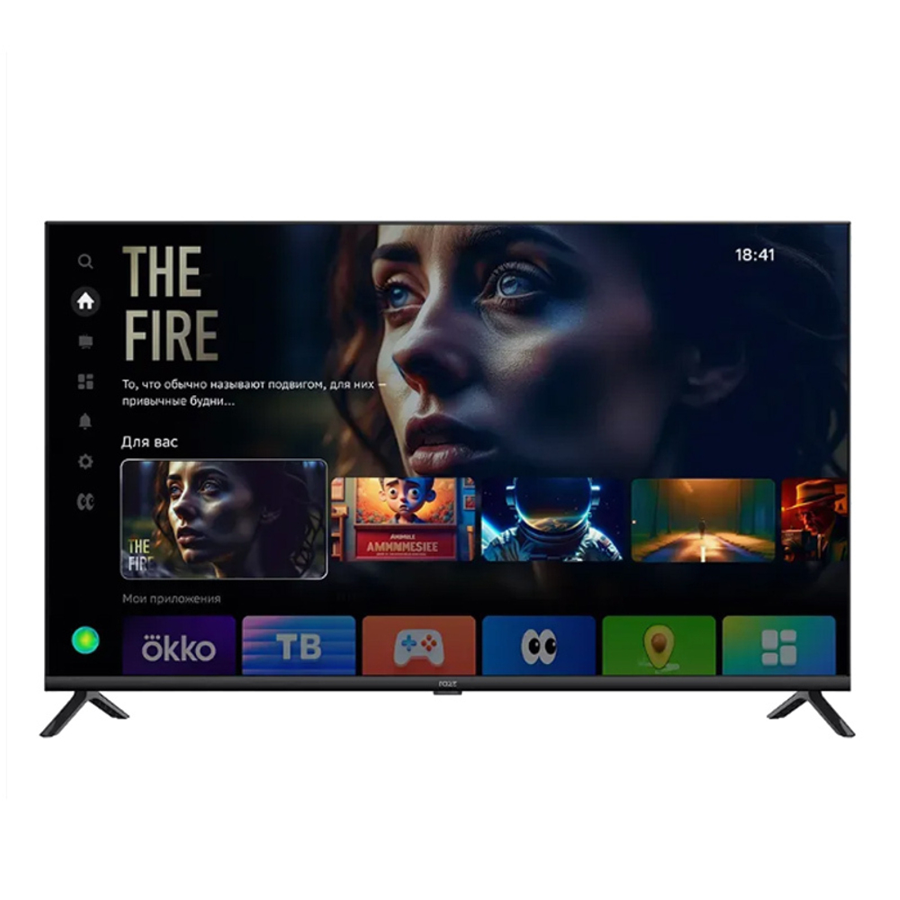 Телевизор 43" Razz C43FSS24F Smart TV Салют ТВ