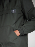 Анорак мужской без утеплителя темно-зеленый Город Горький