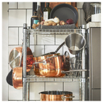 Кастрюля с крышкой IKEA FINMAT (ФИНМАТ), Нержавеющая сталь, Медь, 1,5 л