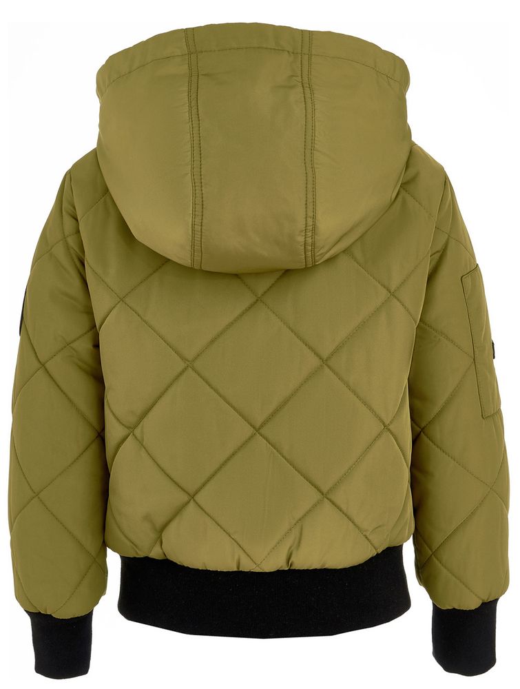 Куртка оливкового цвета для мальчика Pulka