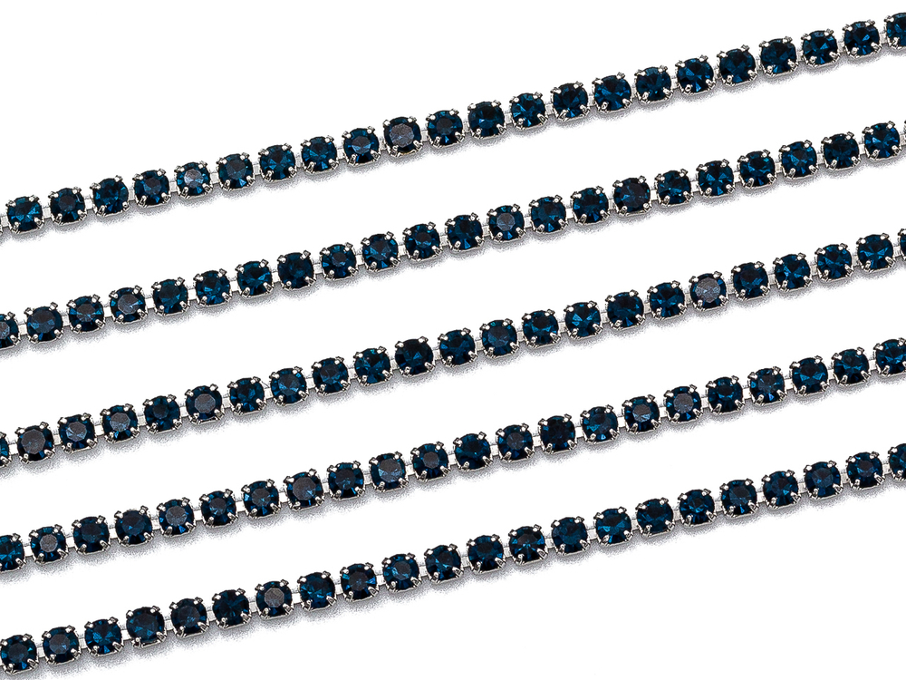 Стразовая цепь Navy 1,6мм