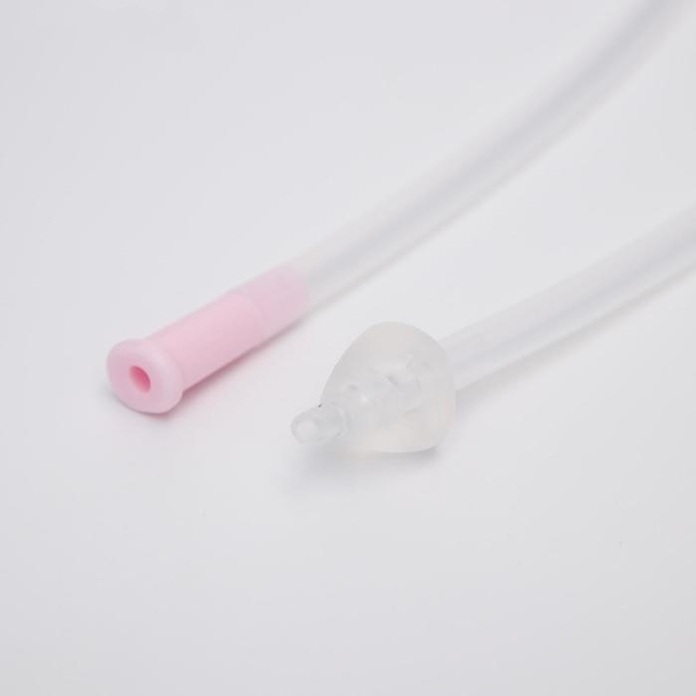 4780636 Детский назальный аспиратор с отводной трубкой «Мишка», цвет розовый