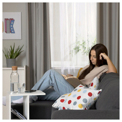 IKEA BRUKSVARA  (ИКЕА БРУКСВАРА)  -  Подушка, разноцветные/узорчатые точки, 40x40 см
