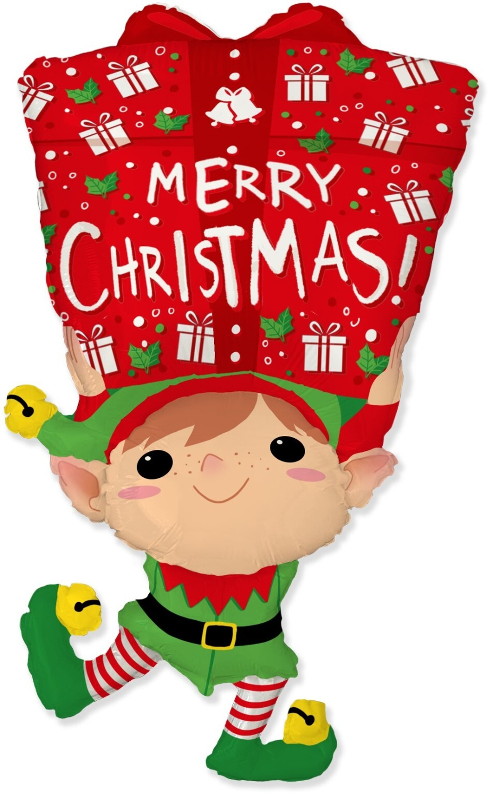 Шар Фигура (42''/107 см)  Новогодний эльф