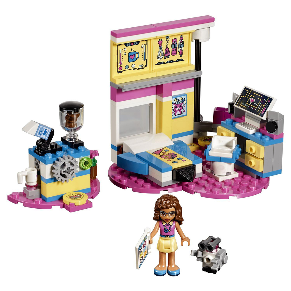 LEGO Friends: Комната Оливии 41329 — Olivia's Deluxe Bedroom — Лего Френдз Друзья Подружки