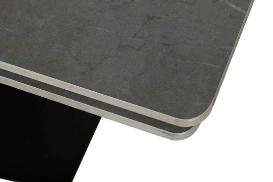 Стол Bonn 140 Armani Grey Matt / опора черная