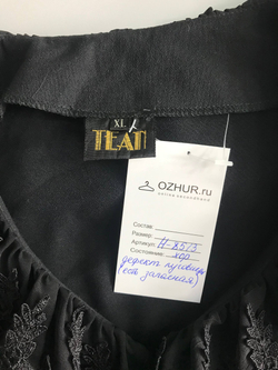 Блузка свободного кроя, маркировка XL, визуально на 50/52 размер