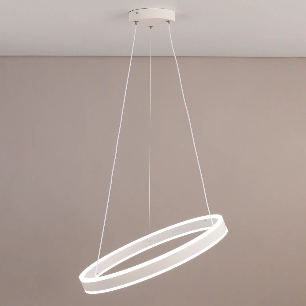 Citilux Дуэт CL719500 LED Люстра подвесная с пультом Белая