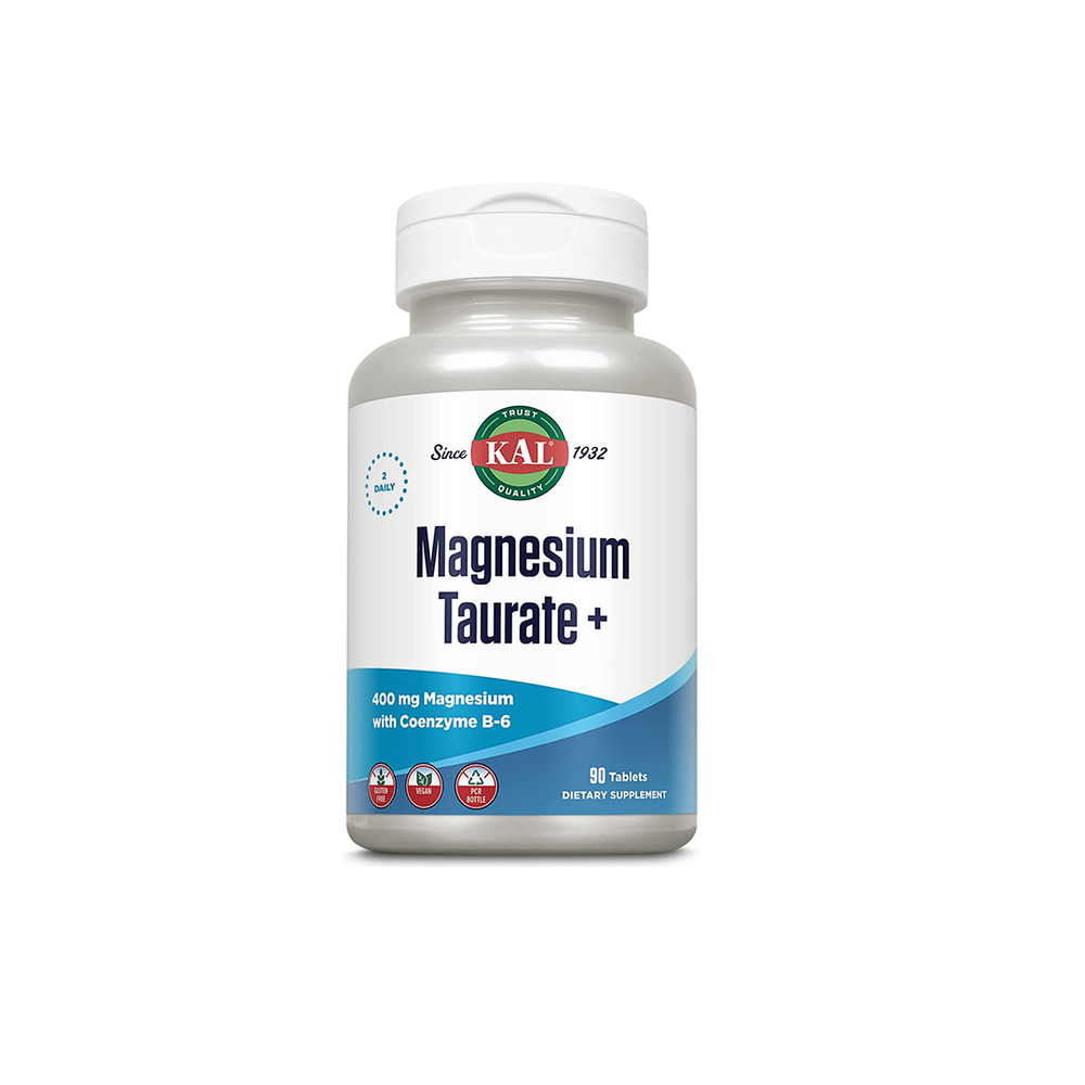 KAL Magnesium Taurate Plus 400mg w/ Coenzyme B6 90 Tabs – купить за 279 ...