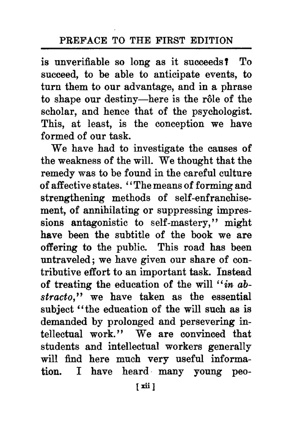 The education of the will; the theory and practice of self-culture | Jules Payot