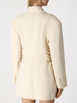 Платье-жакет AfterParty, экрю