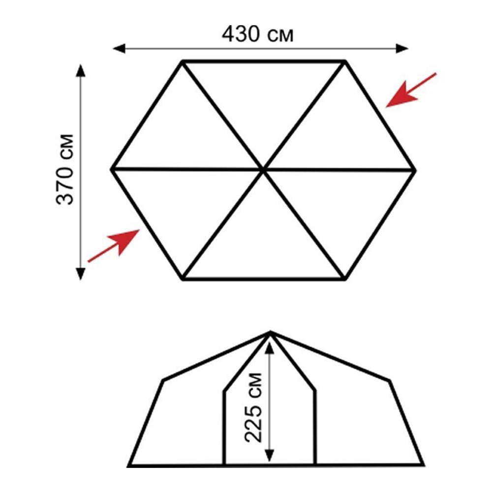 Tramp Lite палатка Mosquito green (зеленый)