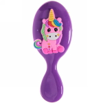 Расчёска массажная «Little darling - Единорожек Лакки», цвет микс,13,8*6см
