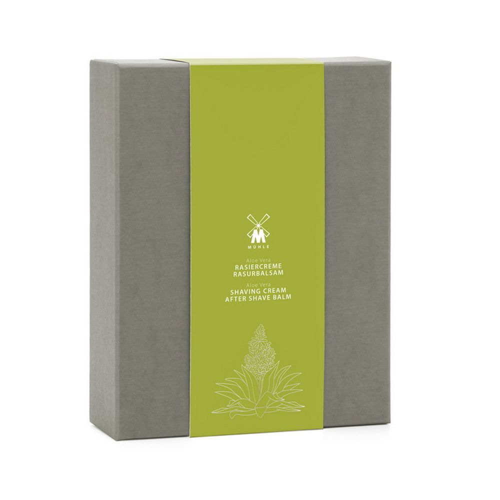 Подарочный набор для бритья MUEHLE, Алоэ Вера (MPS AV)