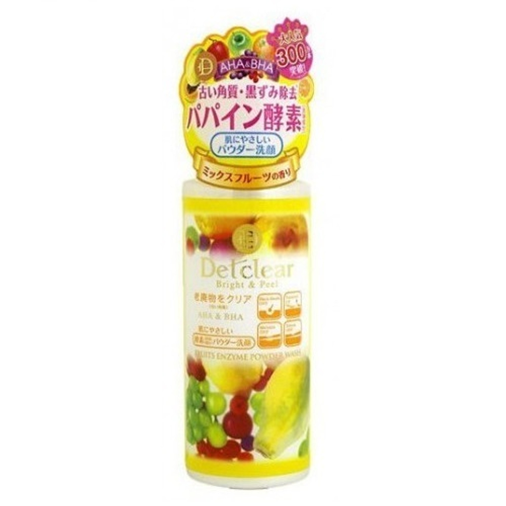 Пудра для умывания с эффектом пилинга Meishoku с AHA и BHA кислотами 75г