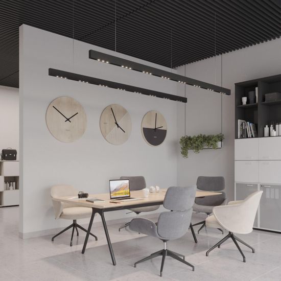 359515 SHINO NT24 164 черный Трековый светильник для низковольтного шинопровода IP20 LED 3W 48V 4000K 120Лм FLUM