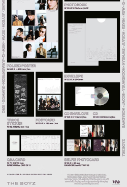 Альбом THE BOYZ - UNEXPECTED 3rd Album RANDOM Version