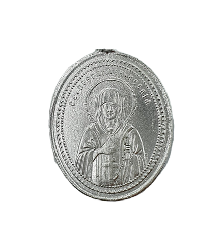 Восковка икона Св. Ксения. Без вставок., 1 деталь