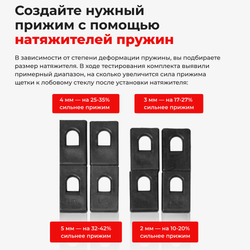 Натяжители пружин стеклоочистителей Honda Pilot (III) [Кузов: YF] 2016-2022 (ND1)