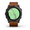 Умные часы Garmin EPIX PRO (Gen 2) Sapphire Edition 51 мм, титановый угольно-серый, DLC, коричневый кожаный ремешок
