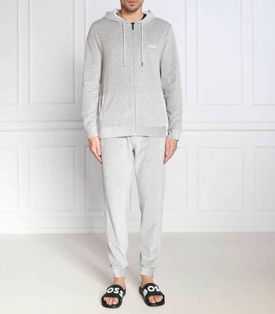 пижамы long set 2 BOSS BLACK - серый(50480697)