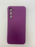 Накладка Samsung A14 4G фиолетовый Soft Case Zibelino