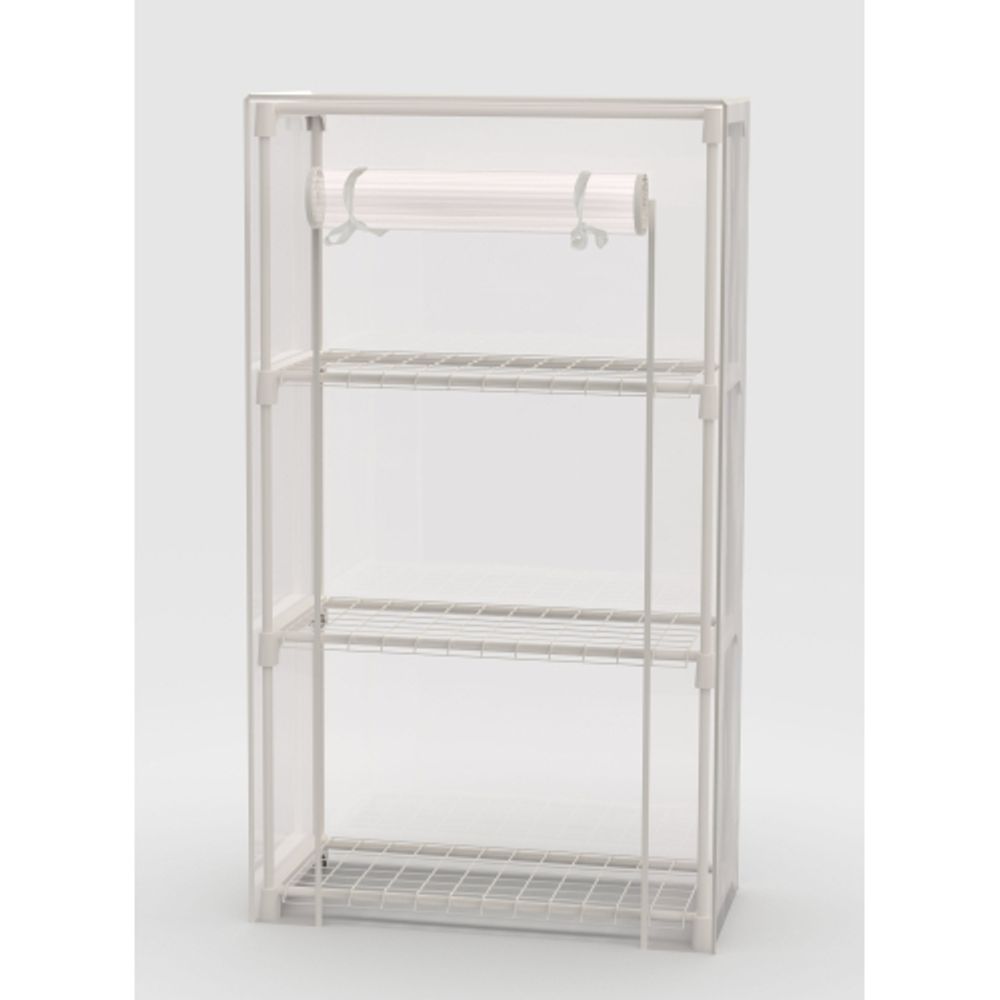 Теплица GREEN APPLE GA-House-3x-frame 3 яруса 1250х690х300 мм