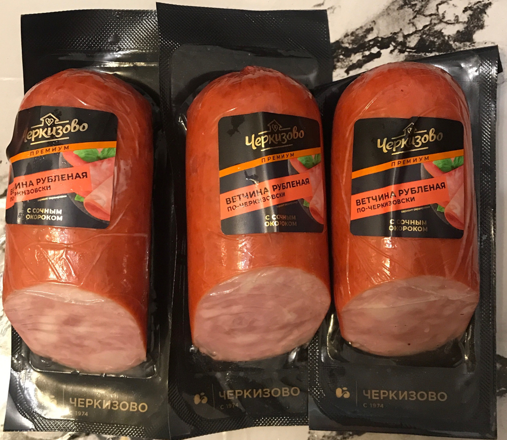 Ветчина рубленая  с сочным окороком по-черкизовски