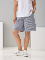 Шорты Н-147/синяяполоса-джинс