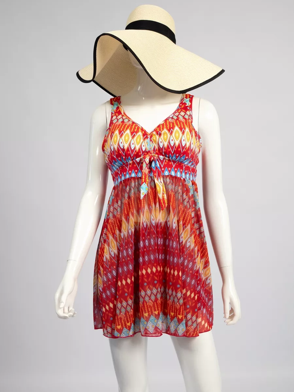 купальник раздельный танкини больших размеров