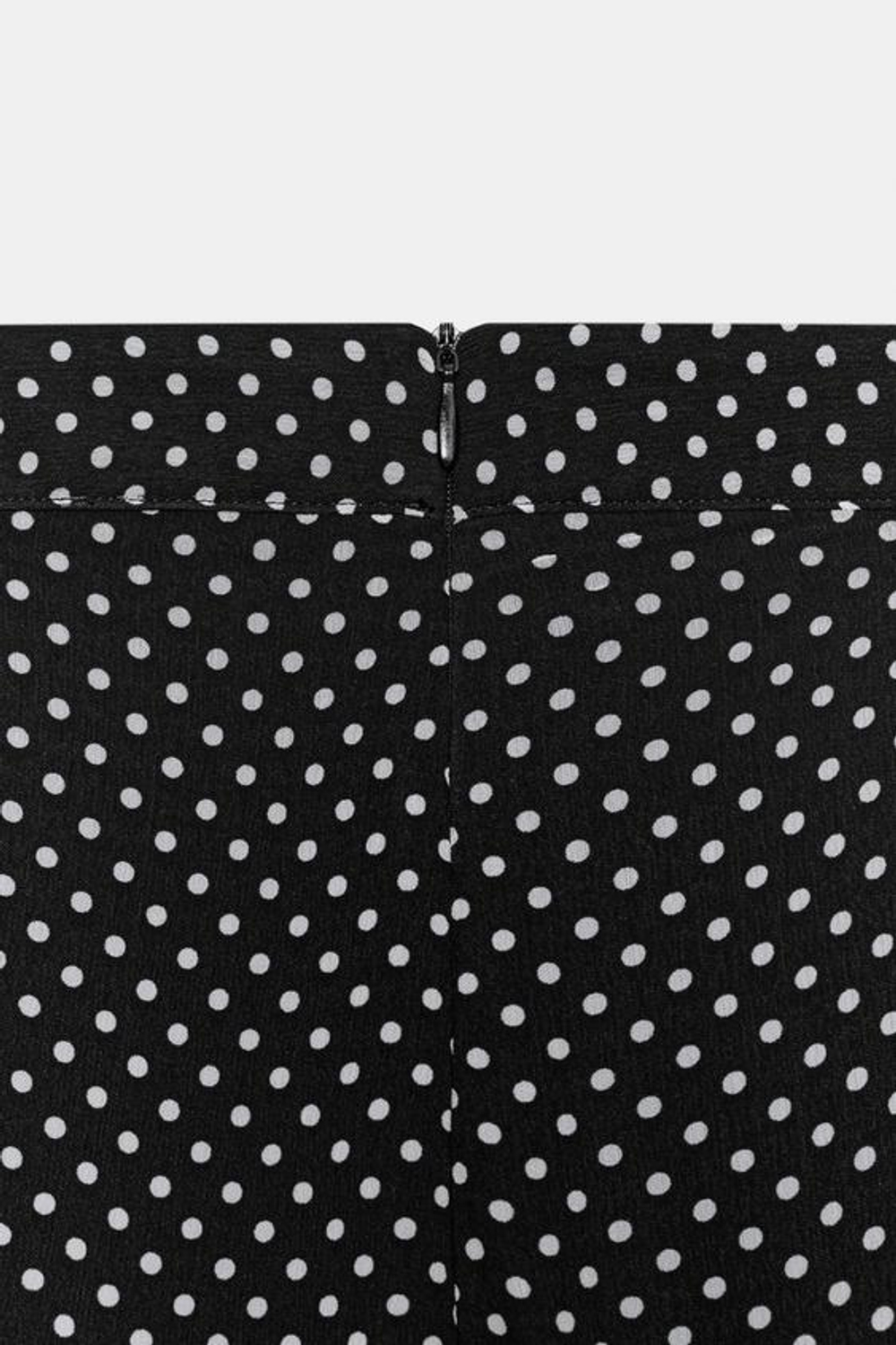 ZARA БРЮКИ В ГОРОШЕК С ЗАЩИПАМИ — ZW COLLECTION, ЧЕРНЫЙ/БЕЛЫЙ