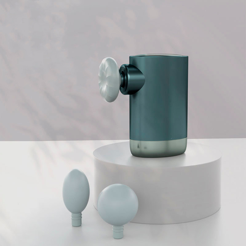 Перкуссионный массажер "Beloved", серый