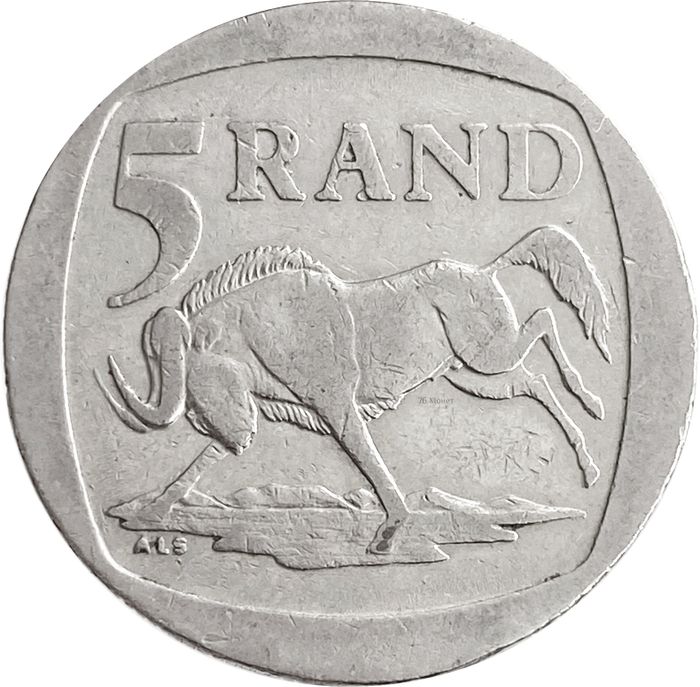 5 рандов 1994 ЮАР